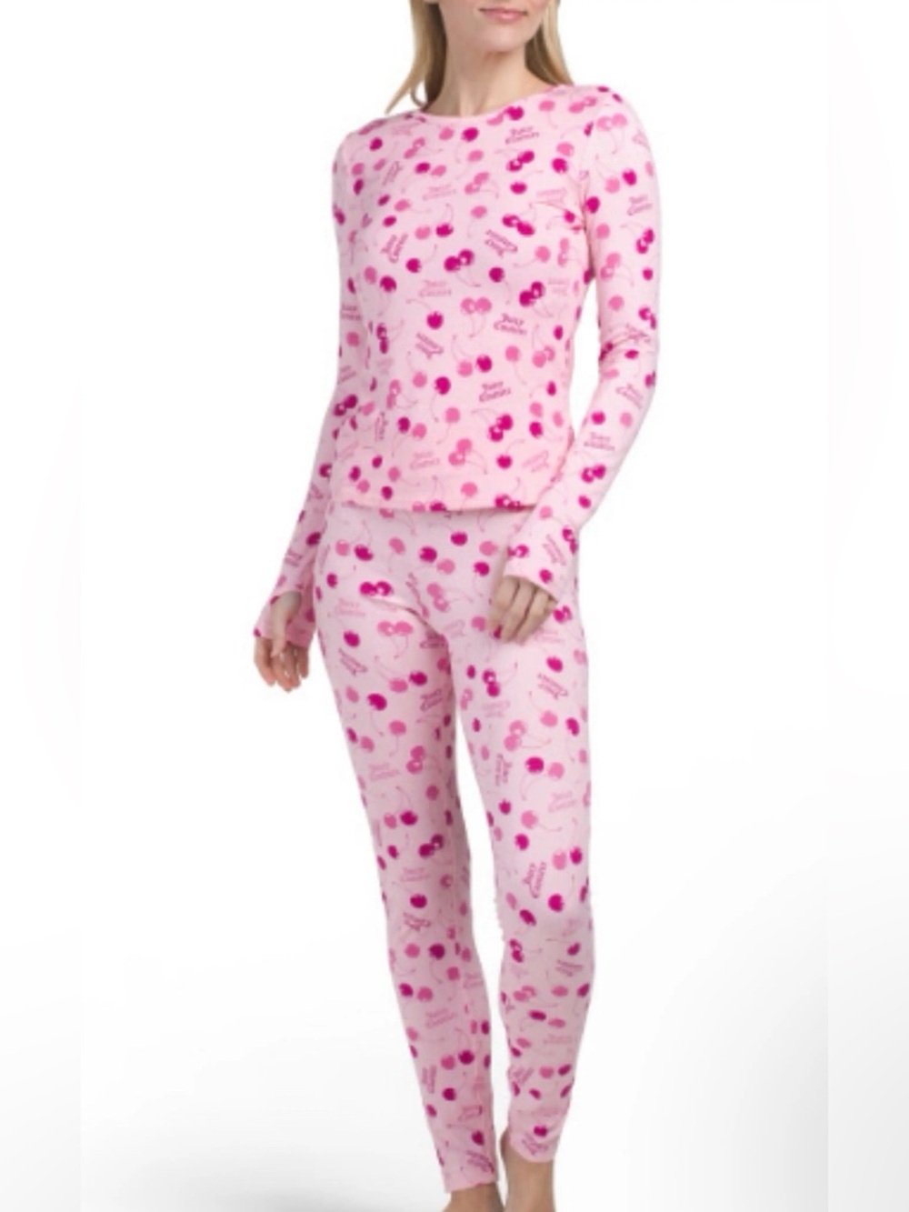 Juicy Couture Pink Cherry Pajama Set